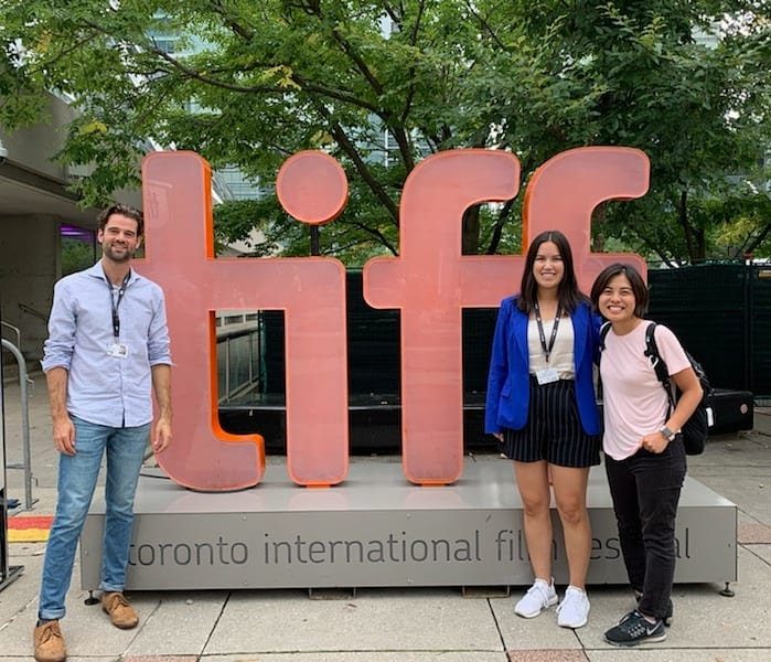 At the Toronto International Film Festival